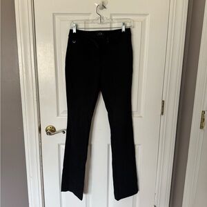 White House Black Market Black Flare Pants